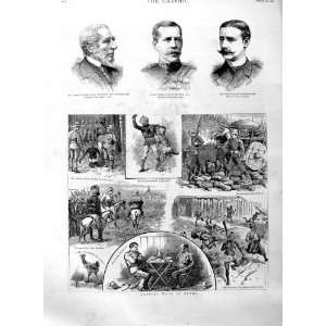    1886 Outpost Work Burma War Busk Huyshe Londonderry