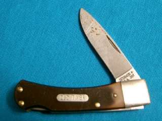 VINTAGE SCHRADE USA 3OT OLD TIMER BAREHEAD LOCKBACK KNIFE KNIVES 