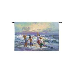 Pure Country Weavers 2813 WH Surf Dancers Tapestry