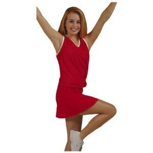  Eagle Cheerleading Powerstretch Skirts RED A2XL Sports 
