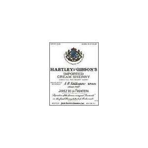  1927 Hartley & Gibsons Cream Sherry 750ml 750 ml Grocery 