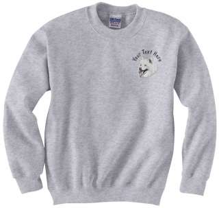 Samoyed Working Dog Custom Name Embroidered Sweatshirt S M L XL 2X 3X 