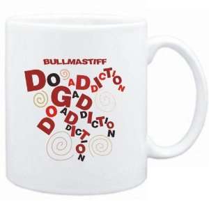    Mug White  Bullmastiff DOG ADDICTION  Dogs
