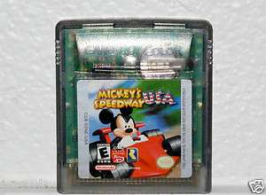 MICKEYS SPEEDWAY USA   Nintendo Game Boy Color 045496731342  