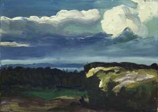 GEORGE WESLEY BELLOWS Woodstock Landscape new CANVAS  