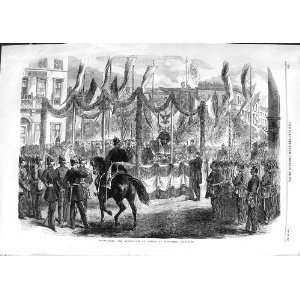   1866 Proclaiming Annexation Nassau Wiesbaden Soldiers