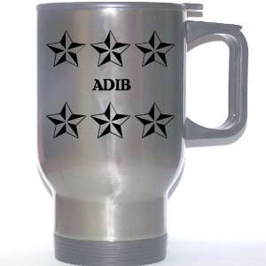  Personal Name Gift   ADIB Stainless Steel Mug (black 