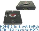 In to 2 Out HDMI Splitter for Xbox 360 PS3 (Lots 50)  