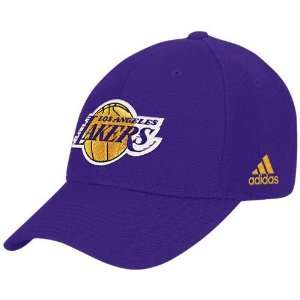  adidas Los Angeles Lakers Purple Basic Logo Wool Hat 