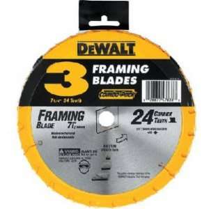  3PK 7 1/424T Saw Blade