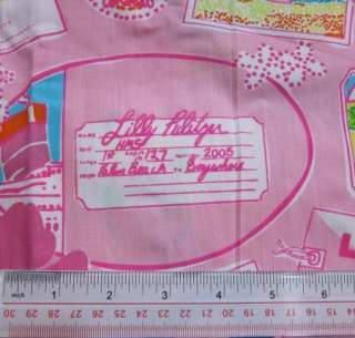 Lilly Pulitzer JUNK IN TRUNK Fabric 2 Yds   