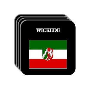   (Nordrhein Westfalen)   WICKEDE Set of 4 Mini Mousepad Coasters