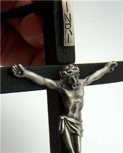 Wood Pectoral Cross Crucifix Necklace Religious Jewelry  