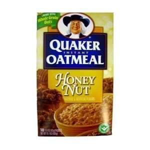 Quaker Instant Oatmeal Honey Nut 15.1 oz   6 Unit Pack  