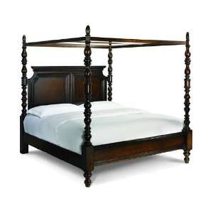   High/Low Poster Bed w/Canopy Frame California King