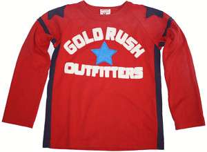 NWT Gold Rush Outfitters red shirt 2 3 5 6  