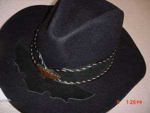 FELT COWGIRL HAT,(One of a Kind)size 7 1/8 PriceReduced  