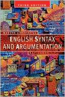 English Syntax And Argumentation
