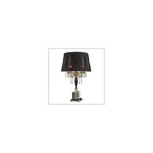  Dimond by ELK Lighting Mount Caufield Table Lamp in Black 