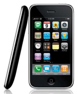 NEW APPLE IPHONE 3G 8GB BLACK UNLOCKED + FREE GIFTS  
