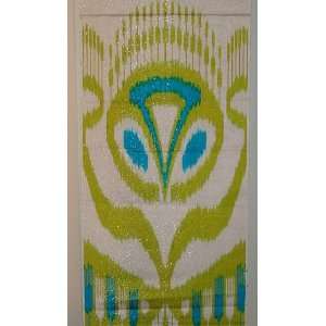   Original Handmade Uzbek Silk Ikat Adras Fabric Arts, Crafts & Sewing