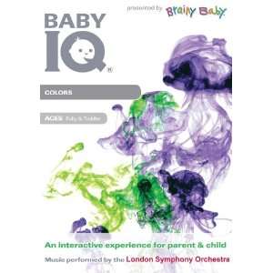  Brainy Baby Baby IQ Colors Academic Learning DVD Toys 