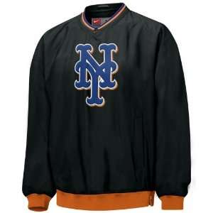    Nike New York Mets Black Tackle Twill Windshirt