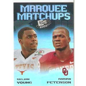 2007 Press Pass SE Marquee Matchups #2 Adrian Peterson / Selvin Young 