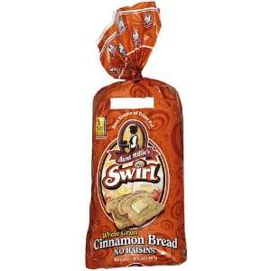 Aunt Millies Whole Grain Cinnamon Swirl Bread, 16 oz (Pack of 2 