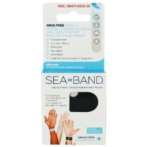  Sea Band Adult Wristband, Color May Vary, 1 Pair Health 
