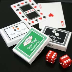   Lucky Pair Vegas Themed Personalized Gum Boxes