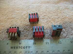 LOT OF MINI CHERRY 4 GANG LIMIT SWITCHES LOOK  