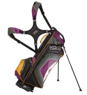 New Sun Mountain 2012 KG2 Golf Stand Bag (Black/Purple/Gold)  