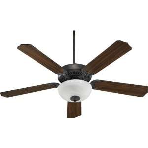  Capri III Family 52 Toasted Sienna Ceiling Fan with Light 