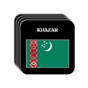  Turkmenistan   KHAZAR Set of 4 Mini Mousepad Coasters 