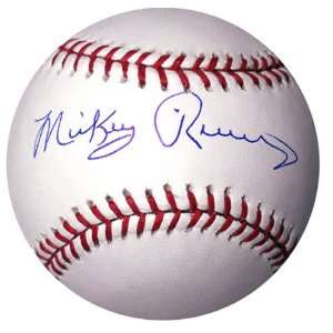 Mickey Rivers Autographed MLB Baseball