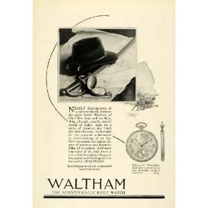  1923 Ad Antique Waltham Colonial A Pocket Watch American 
