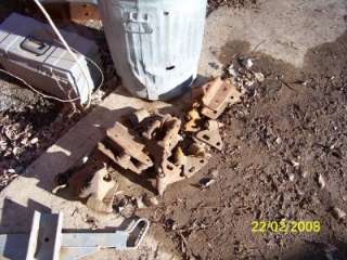 This is a bunch of pieces I think came from a ditch witch trencher 