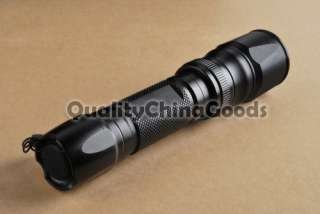 CANSO Zoomable CREE XM L T6 LED 3Mode 650Lumens ZOOM Flashlight Torch 