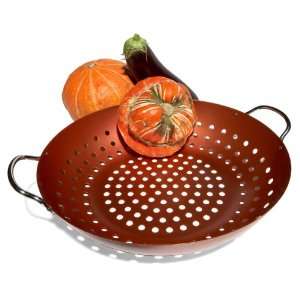   Wok Style Grilling Bowl in Nonstick Copper Finish