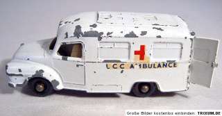 Matchbox No.14C Lomas Ambulance pur white cross casting  