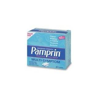 Pamprin Maximum Strength Multi Symptom Menstrual Relief Tablets, 40 