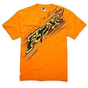  Fox Racing Youth Flash T Shirt   Youth X Large/Orange 