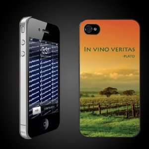  Wine Theme In Vino Veritas   iPhone Hard Case   CLEAR 