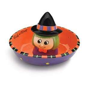  Whimsical Halloween Witch Chip And Dip Set Adorable 