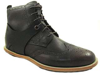 New Tsubo Mens Winslow Wingtip Dark Chocolate Casual Boots/Shoes ALL 