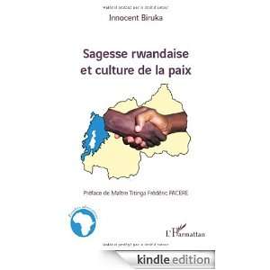   rwandaise et culture de la paix (Etudes africaines) (French Edition