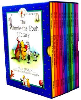 Winnie the Pooh Library Collection 12 Books Box Set Pack 