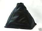 TOYOTA MR2 MK1 AW11 1985 89 LEATHER SHIFT BOOT BLACK (Fits MR2)