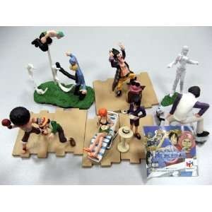  One Piece Characters Trading Figure Set of 10 (Closeout 